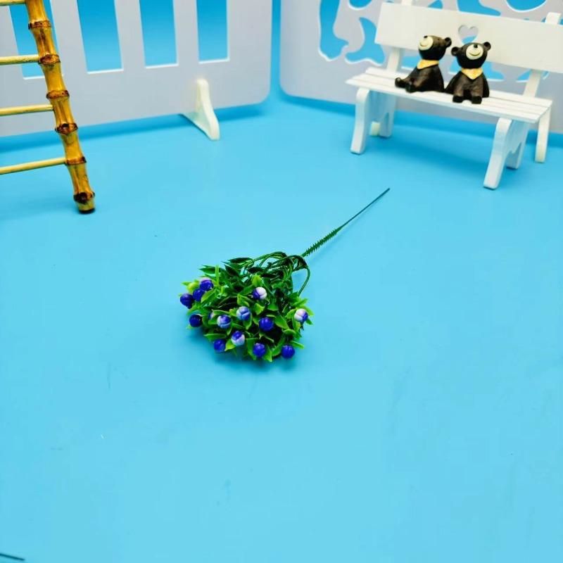 

Имитация миланской зернистости, домашний декор, реквизит для фотосъемки, искусственные цветы миланской зернистости, маленькие букеты 1pc