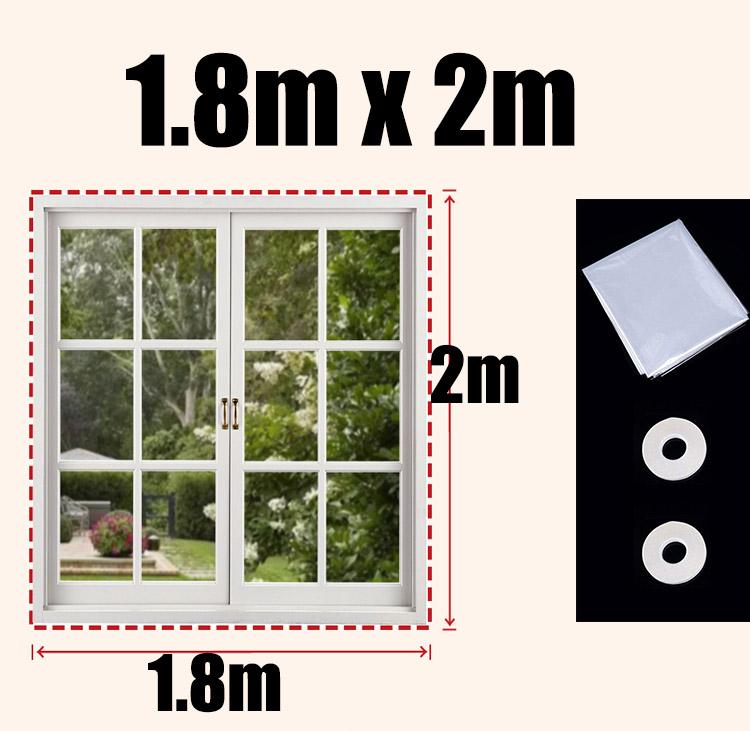 Free Cut Winter Window Seal Film Self Adhesive Thermal Insulation Film DIY Wind Guard Protective Films