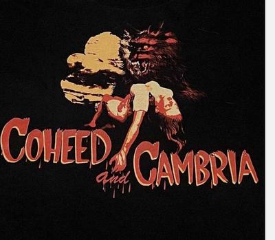 Coheed And Cambria Rockband Tour T-Shirt Unisex Baumwoll-T-Shirt Alle Größen S - 5XL