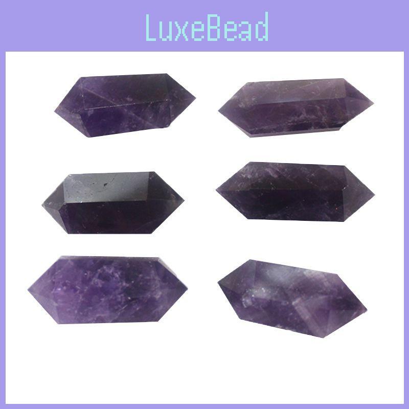 Natural Purple Amethyst Quartz Crystal Point Wand Obelisk Beautiful Healing Tower 4cm
