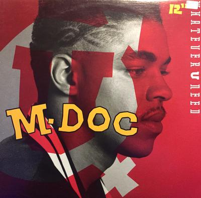 12inch Record M. DOC - Whatever U Need 8658451 Smash Records 1992 US Rap & Hip-Hop/R&B Used