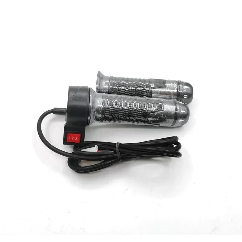 12V-72V Universelle Lenkergriffe Dreistufiger Drehgriff Gaspedal für Citycoco Elektroroller Fahrrad Zubehör
