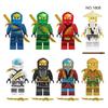 Building Ninja Block Toys With Small Particles Suitable For Daily Play Children