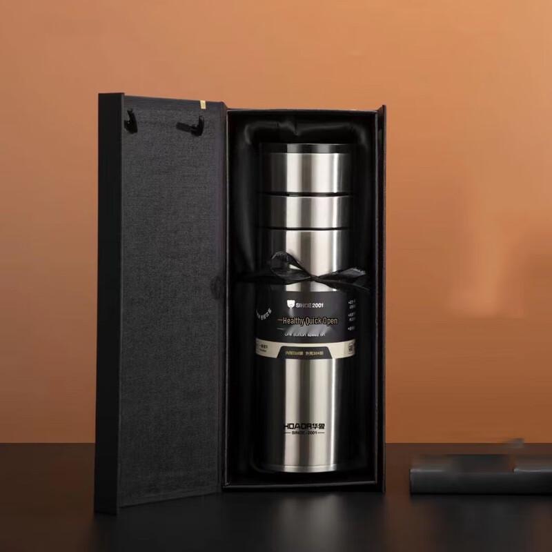 HOAOR Вакуумная термокружка для чая из нержавеющей стали, большой емкости