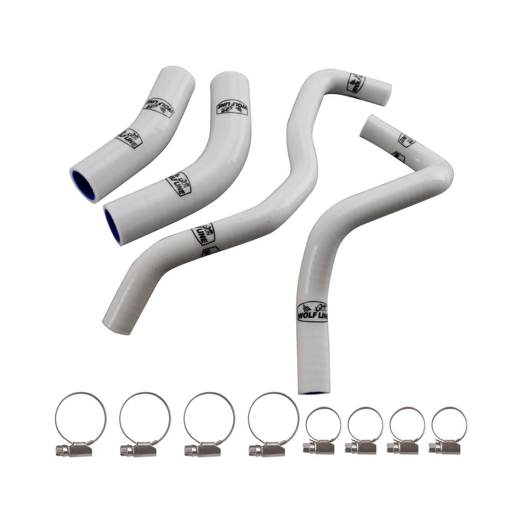 Silicone Radiator coolant Hose kit For Yamaha Tenere 700 2019-2024 White