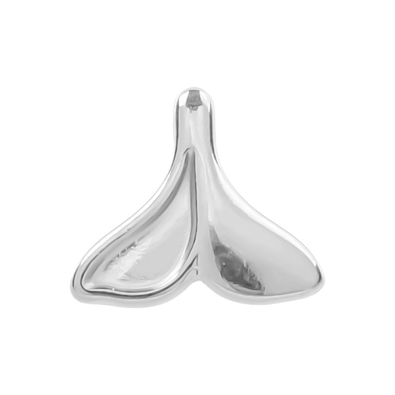 6pcs Different Bone Tail Fish Charm Ocean Animal Pendants Stainless Steel Charms For Jewelry Making Supplies Handmade Materials