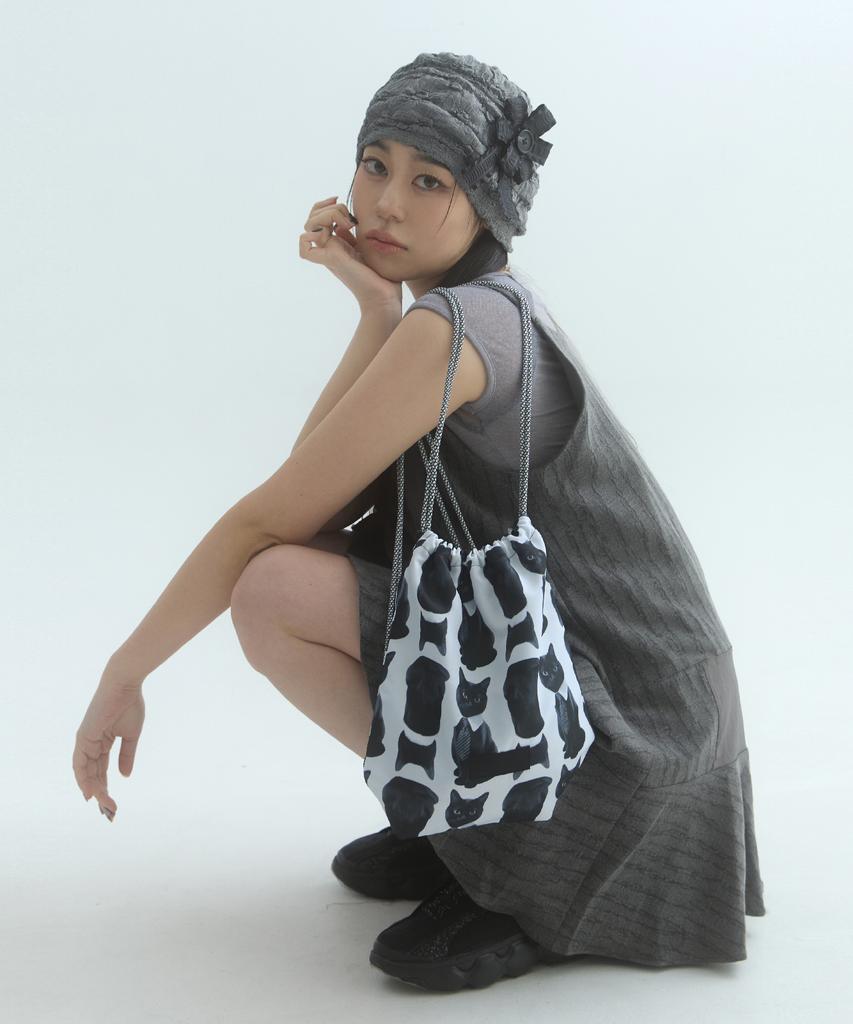 Mualeumoa Rosette Light Beanie-Gray