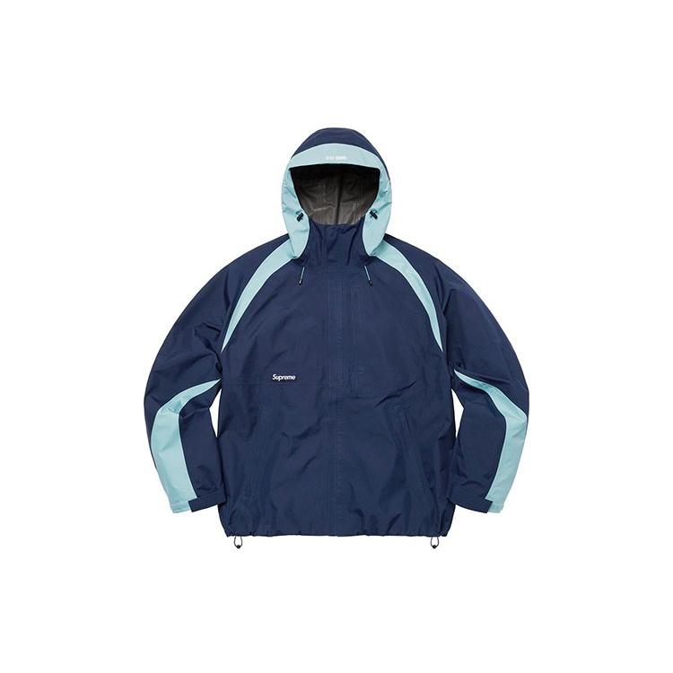 Supreme Gore-Tex Paclite Jacket `Navy Teal`