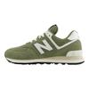 New Balance 574 Dark Olivine Sea Salt Unisex Sneakers Green U574GCE