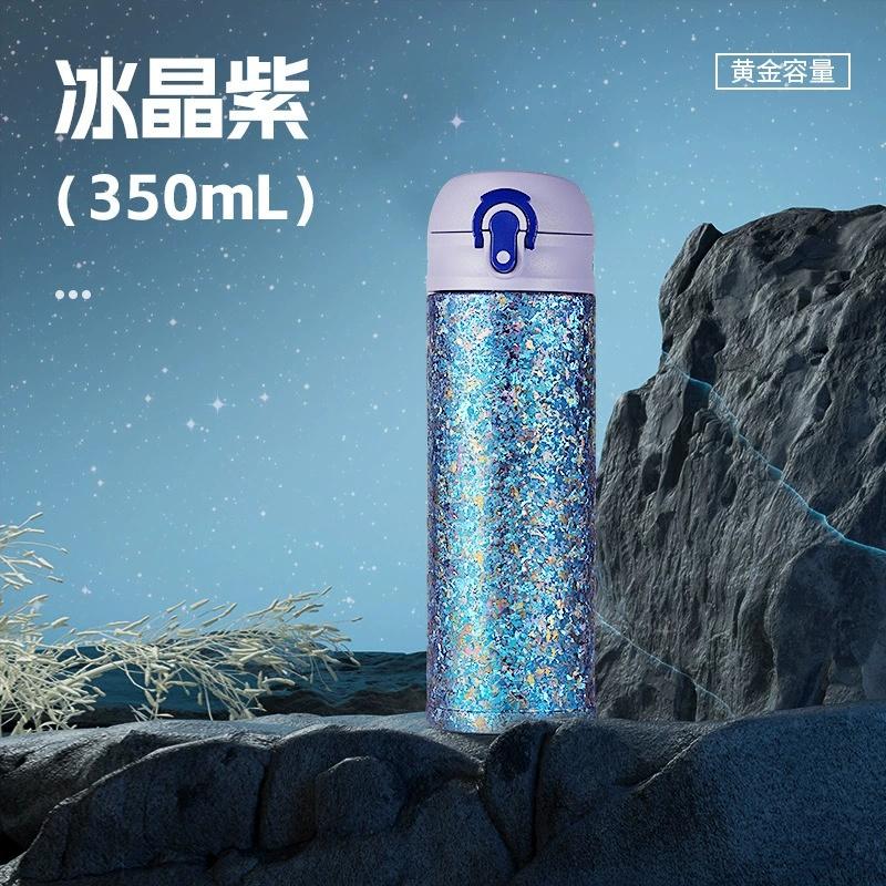 

Pure Titanium Sports Thermal Water Bottle 350/480ml with Bouncy Cap And Filter Double-Layer Vacuum Flask Drinkware for Outdoor 1pc