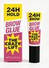 Eyebrow Glue Transparent Brow Gel Brow Styling Gel Travel Size Strong Hold Long-Lasting Flexible