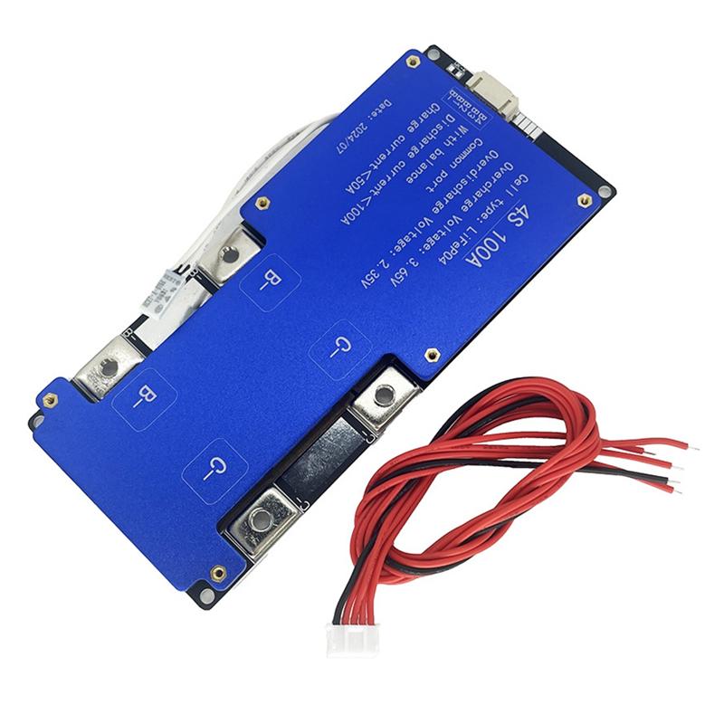 A25F-BMS Battery Protection Circuit Board 4S 12V 100A Lifepo4 Lithium Iron Phosphate With Balanced Charging