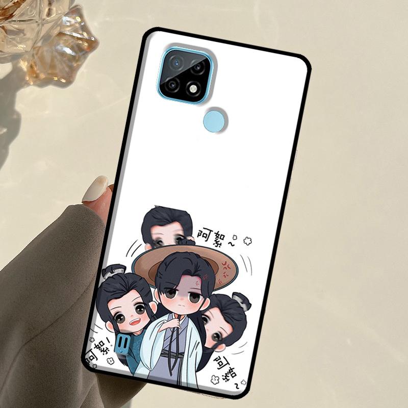 WORD OF HONOR Chibi For Realme GT 7 Pro GT 6T 6 5 C67 C61 C55 C53 C51 C21Y C25S C75 10 11 12 13 14 Pro Plus Case