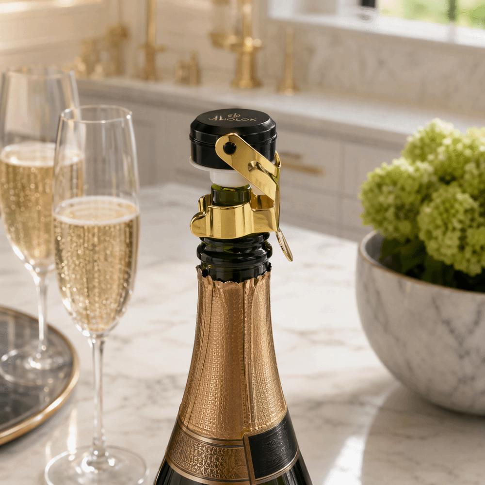Leak Proof Champagne Stopper Reusable Sparkling Wine Stopper Simple Bottle Cap Sealer Party