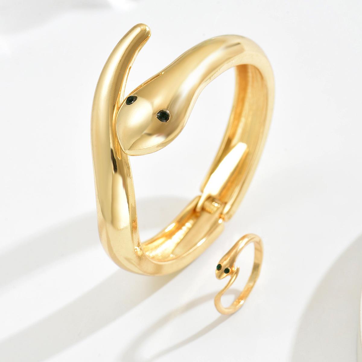 

Женский браслет-кольцо с геометрическим дизайном змеи и бриллиантов, открывающийся регулируемый браслет для женщин