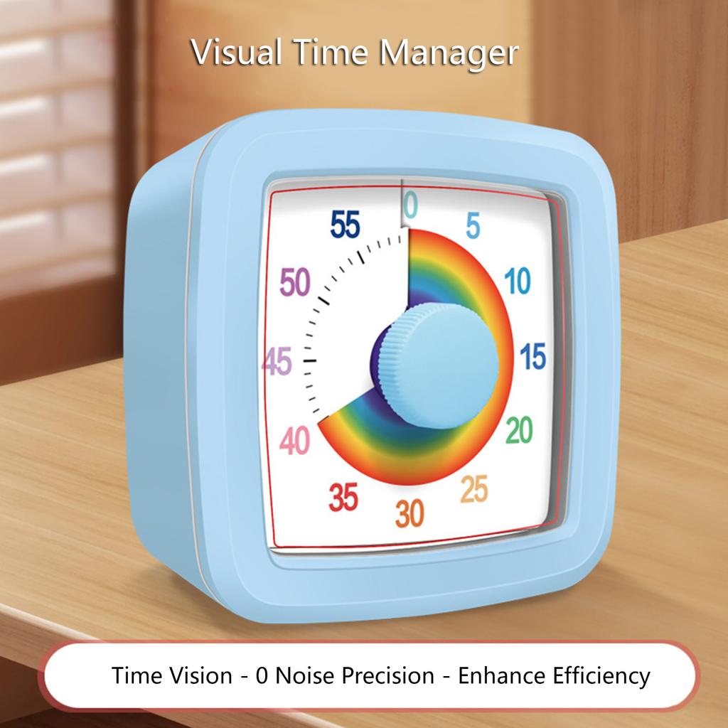 Kids Educational Timer With Rainbow Disk Countdown Timer Develop Concentration Skills And Time Management