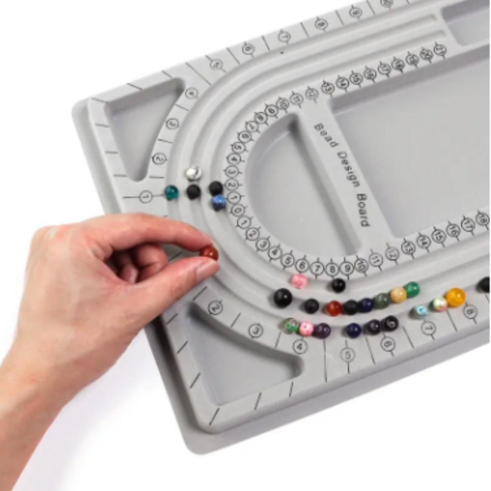 14 Styles Flocked Bead Board For Bracelet Necklace Tray Beading Measuring Tools For DIY Handmade Jewelry Making Accessories