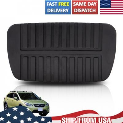 Rubber Brake Pedal Pad For Subaru Impreza Legacy Outback Forester Black Cover