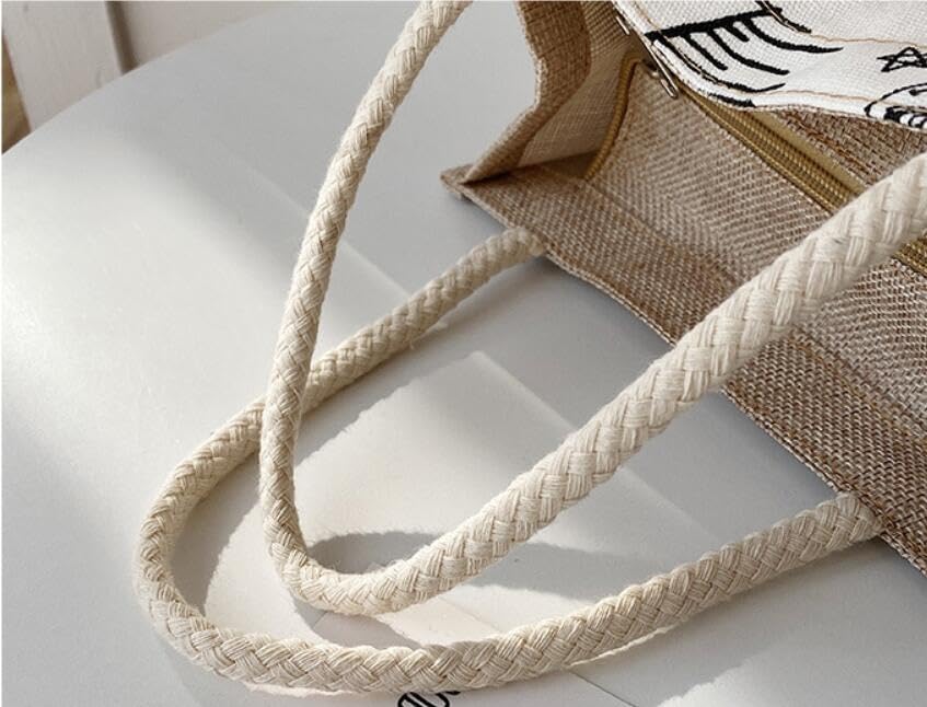 Stylish canvas tote bag for women, perfect as a gift or interior accessory. Large capacity, eco-friendly, bear-themed, casual handbag for travel