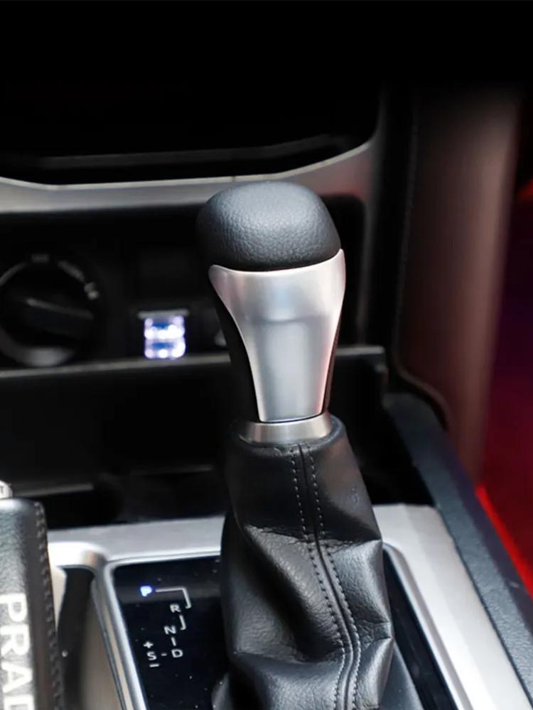 Manopla de Câmbio Automático Para Toyota Highlander Land Cruiser Prado Styling de Carro Couro Alavanca Seletora Cobertura de Fole Caixa