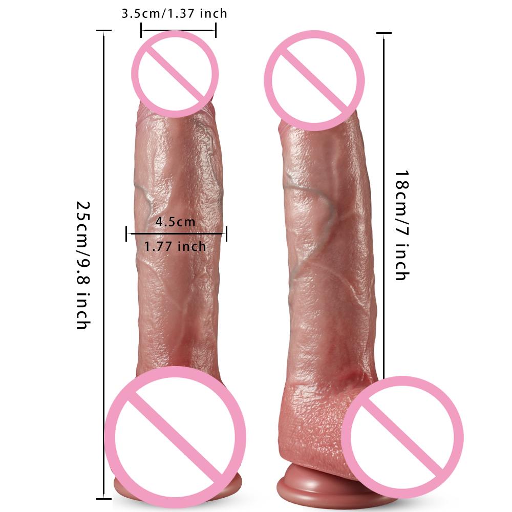10 Inch Large Dildo Automatic Telescopic Machine Sex Toy For Women Super Big Dick Realistic Penis Huge Dildo Female Vibrator