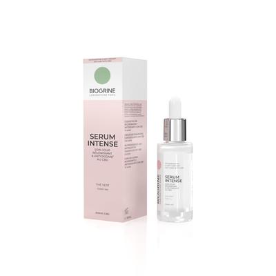 SERUM INTENSE Regenerating & Antioxidant Day Care with CBD|300mg of CBD-30ml|Hyaluronic Acid|Moisturizing, Smoothing, Combination Skin