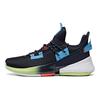 Anta Scarpe da Basket Basse Air Space 2 Ammortizzazione Antiscivolo Resistenti all'Usura Uomo Sneakers Blu Verde 112011606-1