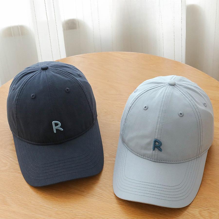 Letter Pink Dopamine Baseball Cap for Women Summer Wide Hat Showing Face Small Soft Top Embroidered Baseball Cap for Men