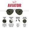 Sunglasses RB3025 AVIATOR LARGE METAL Ray-Ban (Ray-Ban)