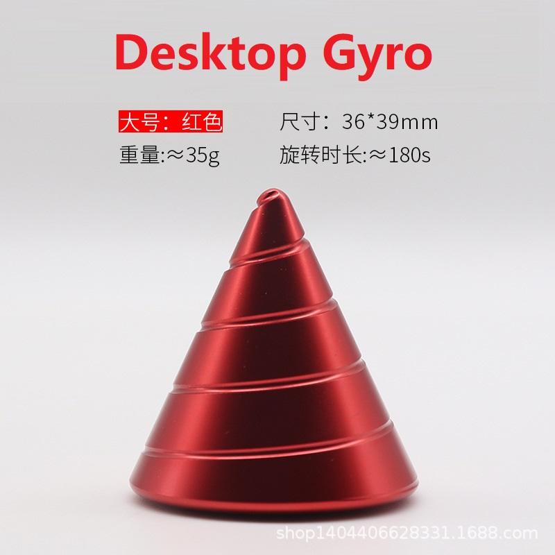 Desktop Gyro Hand Spinner Metal Toy Spinning Top Anti-Stress Adult New Fidget Toys Spinfit Fingertip Ball Adults Relief Hobbies