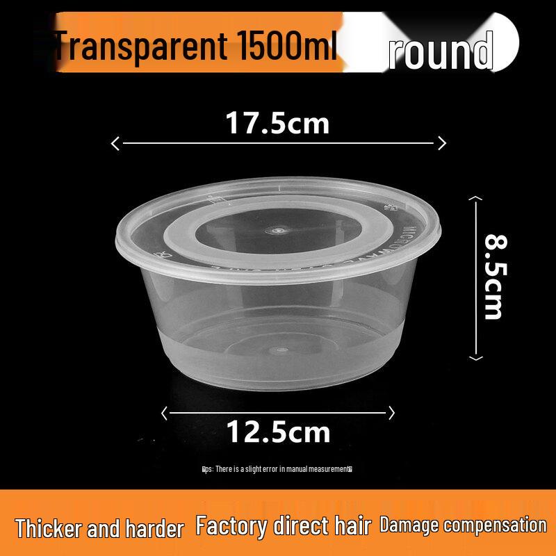 

Miao Jia Yi Disposable Plastic Food Container Set