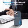 Walle Phone Case for For IPhone 16 Plus 15 14 13 12 Pro Max Shockproof Protective Anti-fall Cover t with Card Holder Kickstand