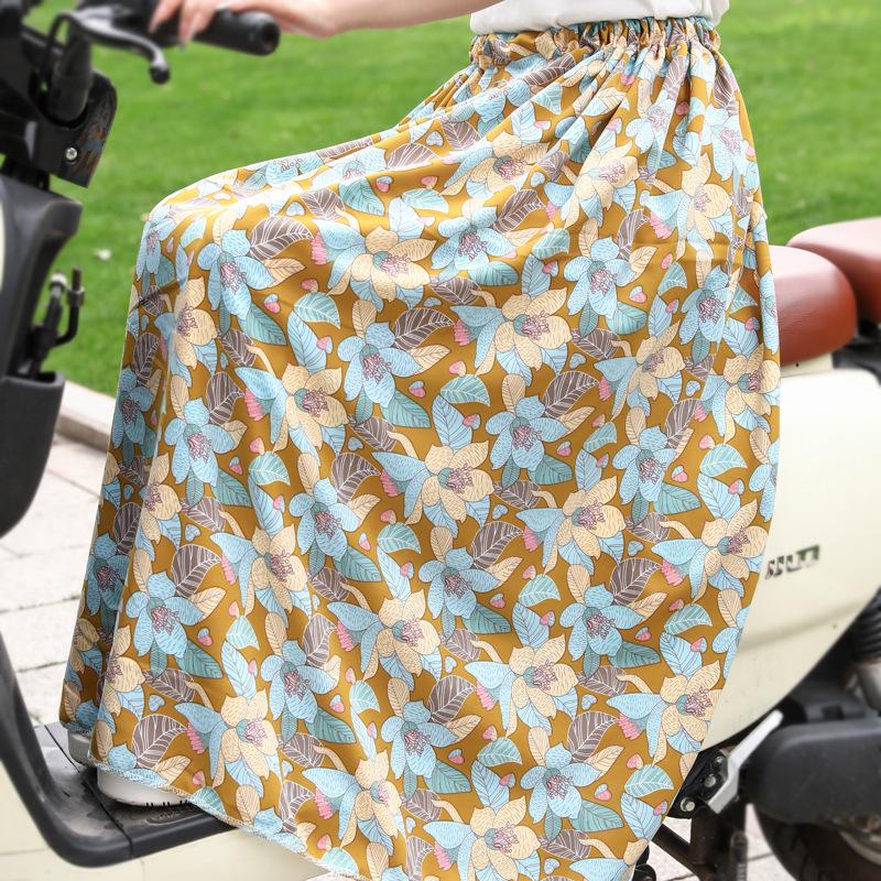 

Солнцезащитная юбка для электромобилей и мотоциклов: Летний чехол для ног, защитный фартук для верховой езды с защитой от ультрафиолета One Size