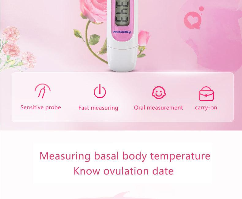 High-Precision Soft Tip Digital Basal Thermometer