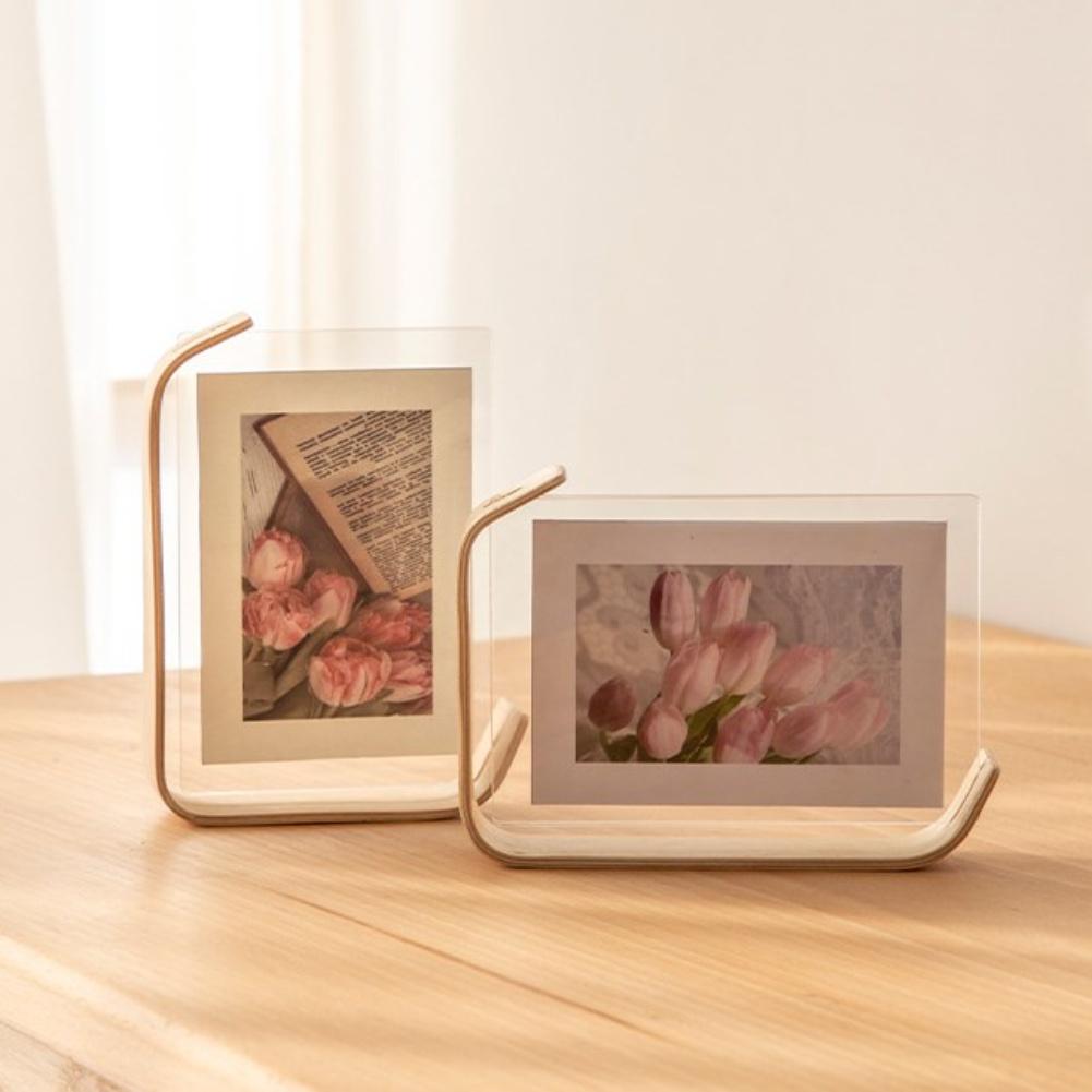 Kreative Wohndekoration Doppelseitiger Rahmen Transparenter Acrylrahmen