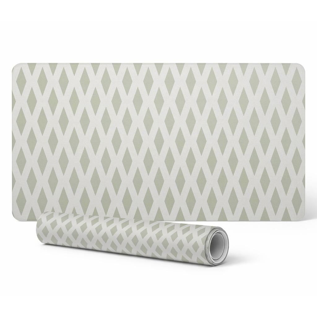 Designer Laptop Protective Pad Diamond Retro Pattern 100x50 cm