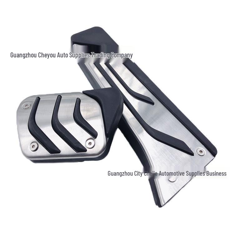 

BMW X3 (18-20) Stainless Steel Anti-Slip Accelerator and Brake Pedal Set 3-piece set (Accelerator + Brake + Rest Plate)