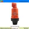 DN50 63/2-Inch Orange Plastic Air Vent Valve for Agricultural Micro and Drip Sprinkler Irrigation Systems
