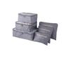 Travel Bag 6-Piece Set: Oxford Cloth Organizer for Underwear, Bras, and Shoes