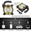 LED COB Work Lamp Portable Lantern Spotlight Searchlight Outdoor Camping Light Mini Handheld Work Light Flashlight for Camping