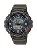 Fishing Timer Quartz Watch WSC-1250H-3AVCF Resin Strap Green 24.1 Men
