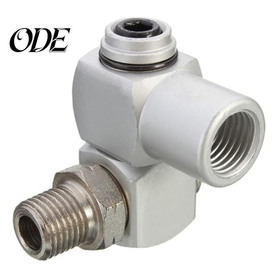 1/4-Zoll-Pneumatik-Universal-360-Grad-Schwenk-Luftschlauchanschluss-Adapter-Fit-Tool