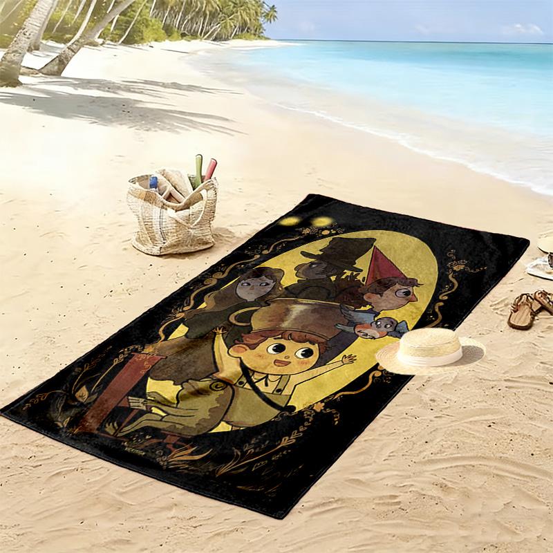 Garden Wall Print 2D Flat Print Beach Towel, Large Soft Quick Dry Towel for Beach Camping SwimmingXSTJ0915277