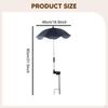 Parasol, Compact And Practical Shade Cover with Ground Stake, Ideal for Gardens, Flower Beds