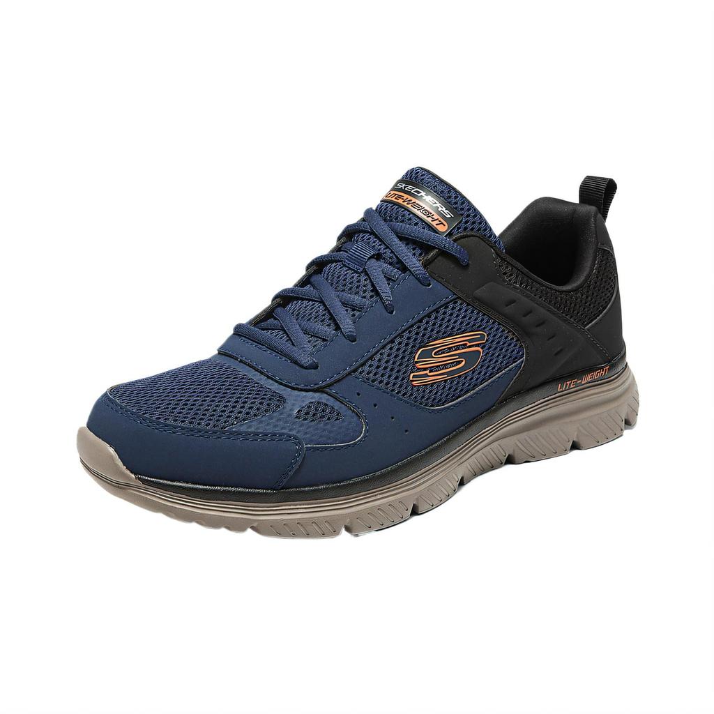 Skechers Sport Comfortable Versatile Durable Low-Top Outdoor Functional Shoes Men shoes Blue Orange 8790230-NVOR