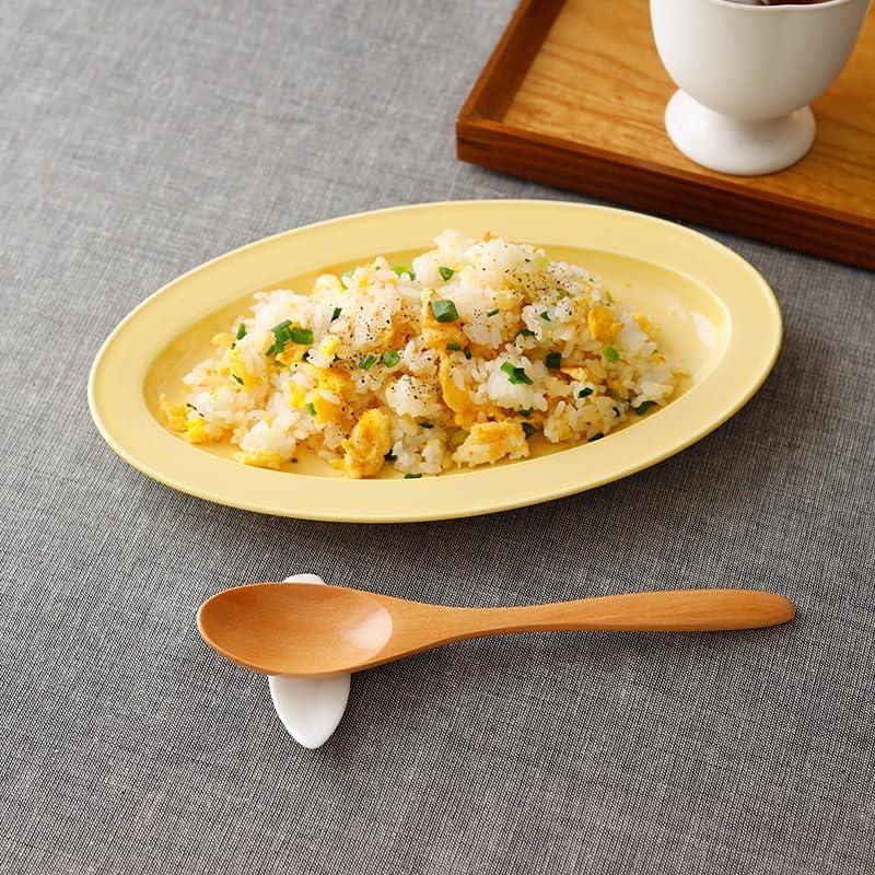 EAST Table Chopstick Rest, Surfboard Shape, 6.5cm, White, Made In Japan, Dishwasher Safe, Porcelain, Mino Ware