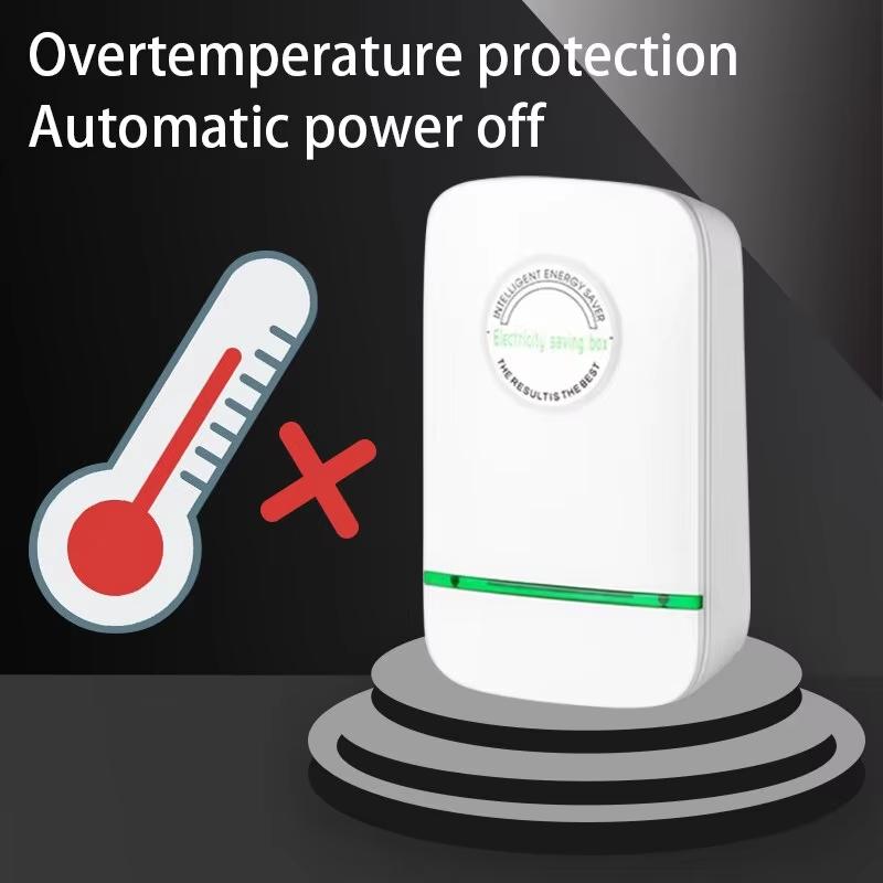 Intelligent Electricity Saving Box Wide Voltage Compatible ABS Flame Retardant Energy Saver for Home Office Use