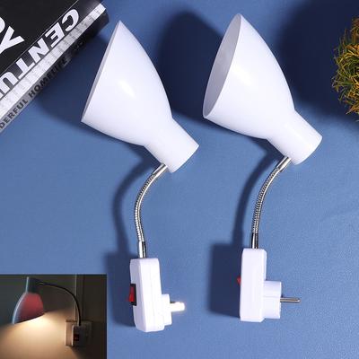 E27 Lampe d'extension flexible Support de douille pour ampoule LED Support d'allongement Lampe de bureau créative