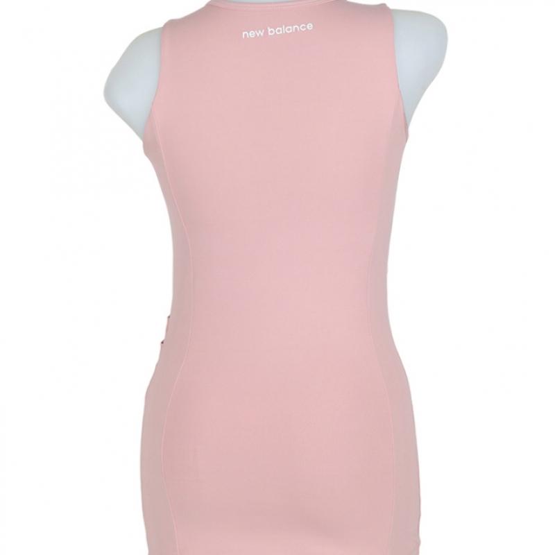 New Balance Nacity Vqb Women S Shirring SleeveleSS Light Pink