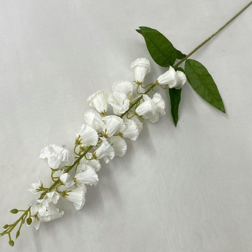 New Long Stem Artificial Lily Valley Silk Long Branches Fake Flower Decorative Artificial Faux Plants Floral Arrangement